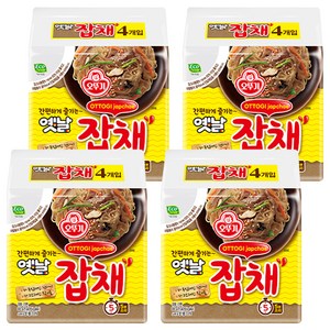 오뚜기옛날 잡채 75g, 16개, (4개입 X 4팩)
