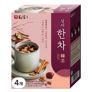 담터 한차, 15g, 40개입, 4개