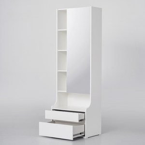 도모디자인 루체오 와이드 전신거울 수납장 600 방문설치