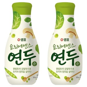 연두 요리에센스 순, 500ml, 2개