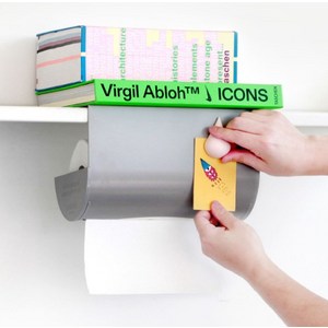 므어므어스튜디오 컬러랙 스틸 마그넷 키친타올걸이