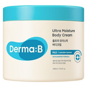 더마비 울트라 모이스처 바디크림, 430ml, 1개