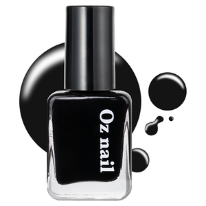 오즈네일 샤인 무드 컬러 매니큐어, 36.리얼블랙, 8ml, 1개