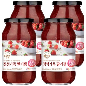 복음자리 정성가득 딸기잼, 860g, 4개