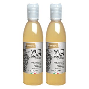 만토바 화이트 발사믹 글레이즈, 250ml, 2개
