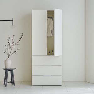 웰퍼니쳐 카린 3단 서랍장 높은 옷장