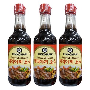 기꼬만 데리야끼 소스, 250ml, 3개