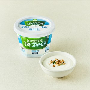 풀무원다논 그릭 플레인, 400g, 1개