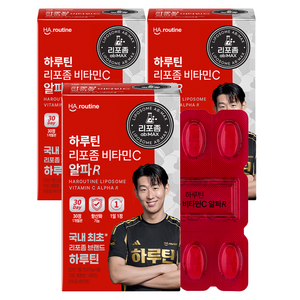하루틴 리포좀 비타민C 알파R, 30정, 3개