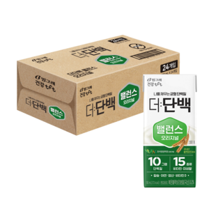 더단백 밸런스 오리지널 건강음료, 190ml, 24개