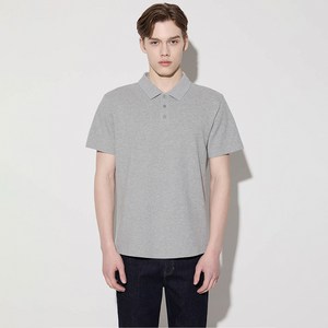 게스 남성용 피케 카라 면 반팔 티셔츠 MP2K9471