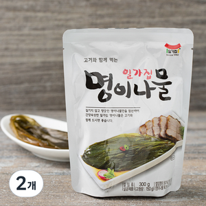 일가집 명이나물, 300g, 2개