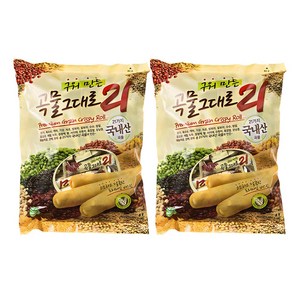 곡물그대로21 크리스피롤, 650g, 2개