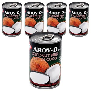 아로이디 코코넛밀크, 400ml, 5개