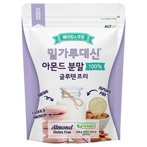 알티스트 밀가루대신 글루텐프리 아몬드 파우더, 250g, 1개