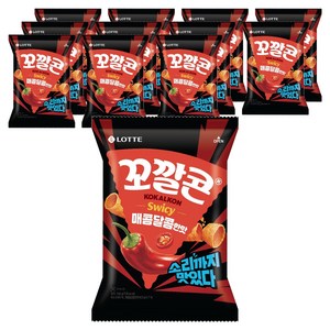 꼬깔콘 매콤달콤한맛, 134g, 12개