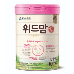 파스퇴르 위드맘 100일 제왕 분유, 750g, 1개