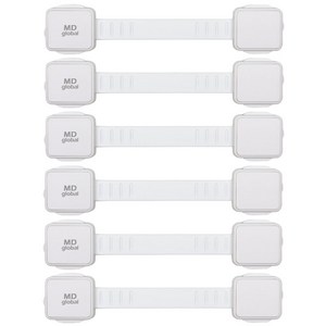 엠디글로벌 밴드형 유아 안전 서랍 이중 잠금 장치