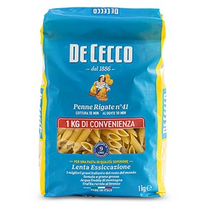데체코 펜네 리가테 파스타면, 1kg, 6개
