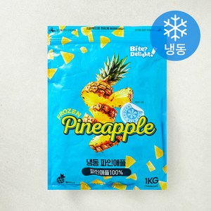 Bite?Delight! 파인애플 (냉동), 1kg, 1개