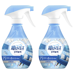 페브리즈 강력탈취 섬유탈취제 상쾌한향 본품, 370ml, 2개