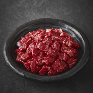 한우 1+등급 국거리용 (냉장), 300g, 1개