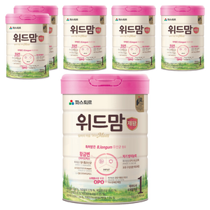 위드맘 엄마의 마음 제왕 분유 1단계, 750g, 6개