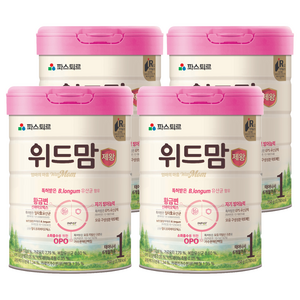 위드맘 엄마의 마음 제왕 분유 1단계, 750g, 4개