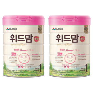 위드맘 엄마의 마음 제왕 분유 1단계, 750g, 2개