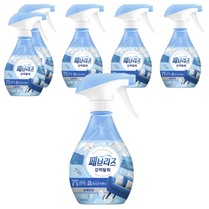 페브리즈 강력탈취 섬유탈취제 상쾌한향 본품, 370ml, 6개