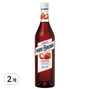 마리브리자드 스트로베리 시럽, 700ml, 2개