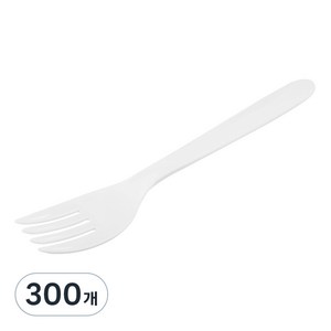 코멧 일회용 포크 화이트, 300개입, 1개