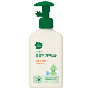 그린핑거 촉촉한 자연보습 베이비 유아로션, 320ml, 1개