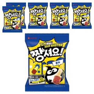 롯데웰푸드 젤리셔스 짱셔요 콜라맛, 50g, 6개