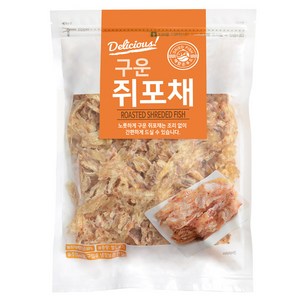해맑은푸드 구운 쥐포채, 400g, 1개