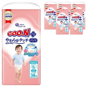 군 플러스 팬티형 기저귀 남여공용, 특대형(XL), 228매