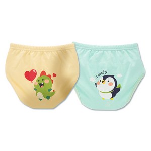 아가짱 프랜들리 6중 배변훈련팬티, 공룡, 펭귄, 100호(L), 1세트