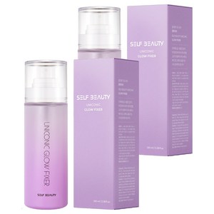 [비건뷰티] 셀프뷰티 유니콘 광채 메이크업 픽서, 100ml, 2개