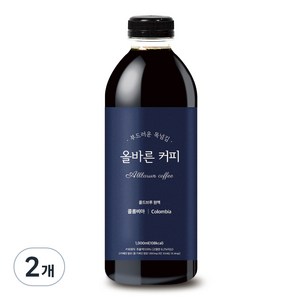 올바른커피 콜롬비아 수프리모 콜드브루 원액 더치커피