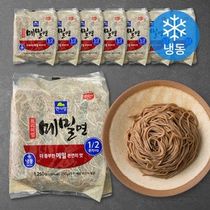 면사랑 프리미엄 메밀면 (냉동), 1.25kg, 8개