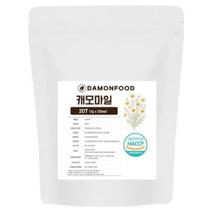 담온푸드 식약처 인증 캐모마일 티백