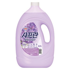 샤프란 플러스 섬유유연제 릴렉싱아로마 본품, 3.1L, 1개