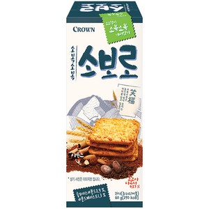 크라운 소복소복 소보로, 60g, 1개