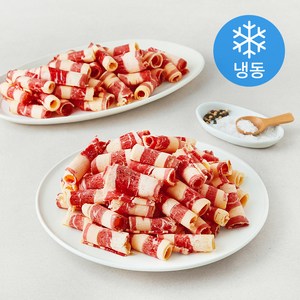 호주산 우삼겹 바로구이 대패 (냉동), 1kg, 1팩