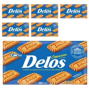 청우식품 델로스 카푸치노 쿠키, 630g, 6개
