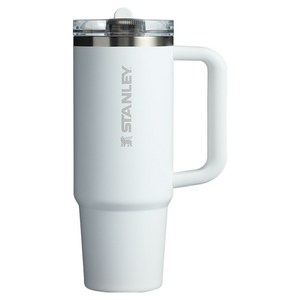 스탠리 퀜처 프로투어 플립스트로 텀블러, 프로스트 화이트, 887ml, 1개