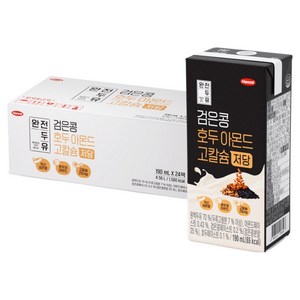 전두유 검은콩 호두아몬드 고칼슘 저당, 190ml, 24개