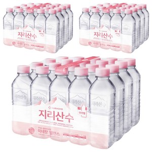지리산수 무라벨, 500ml, 60개
