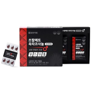 일양약품 쏘팔메토 옥타코사놀 프리미엄 영양제 16.5g, 60정, 1개