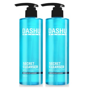 다슈 데일리 비타플렉스 프레쉬 남성 청결제, 300ml, 2개